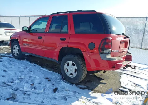 2002 Chevrolet Trailblazer Ls from USA, damaged, VIN 1GNDT13S522226299